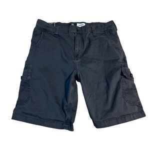 Rock Republic Mens Gray Cargo Shorts Size 38 Vaughn Relaxed Fit Utility Pockets